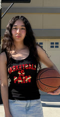 BASKETBALL IS PAIN ADULT WOMENS TANK